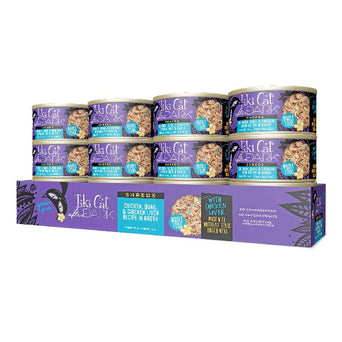 Tiki Cat Tiki Cat After Dark Shreds Chicken, Quail & Chicken Liver Recipe Canned Cat Food, 3oz
