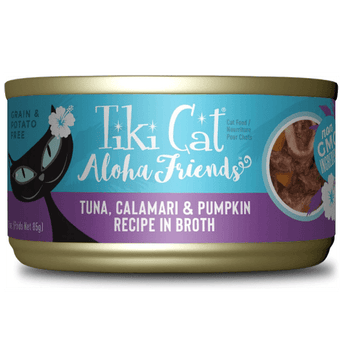 Tiki Cat Tiki Cat Aloha Friends Tuna, Calamari & Pumpkin Recipe Canned Cat Food