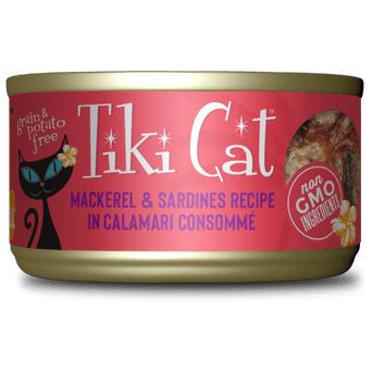 Tiki Cat Tiki Cat Grill Mackerel & Sardines Recipe Canned Cat Food