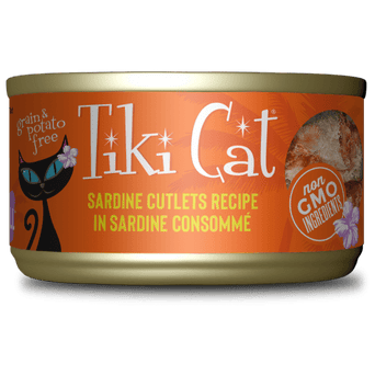 Tiki Cat Tiki Cat Grill Sardine Cutlets Recipe Canned Cat Food