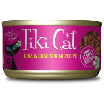 Tiki Cat Tiki Cat Grill Tuna & Crab Surimi Recipe Canned Cat Food