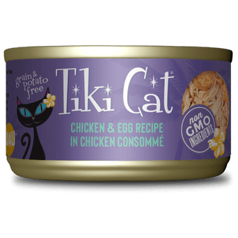 Tiki Cat Tiki Cat Luau Chicken & Egg Recipe Canned Cat Food