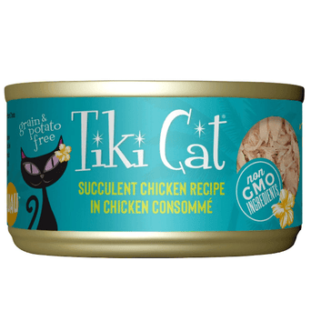 Tiki Cat Tiki Cat Luau Succulent Chicken Recipe Canned Cat Food