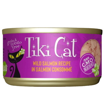 Tiki Cat Tiki Cat Luau Wild Salmon Recipe Canned Cat Food