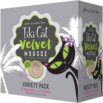 Tiki Cat Tiki Cat Velvet Mousse Variety Pack Cat Food (SPECIAL ORDER ITEM)