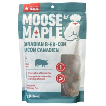 Treatworx Moose & Maple Canadian B-Eh-Con Crisps Dog Treats