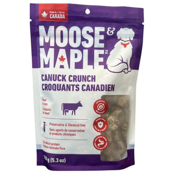 Treatworx Moose & Maple Canuck Crunch Beef Crisps Dog Treats