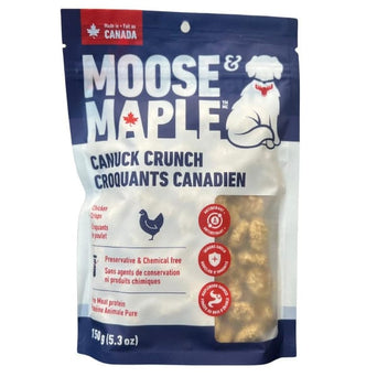 Treatworx Moose & Maple Canuck Crunch Chicken Crisps Dog Treats