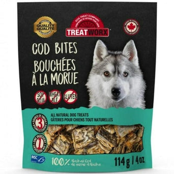 Treatworx Treatworx Cod Bites Dog Treats