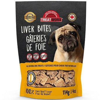 Treatworx Treatworx Liver Bites Dog Treats