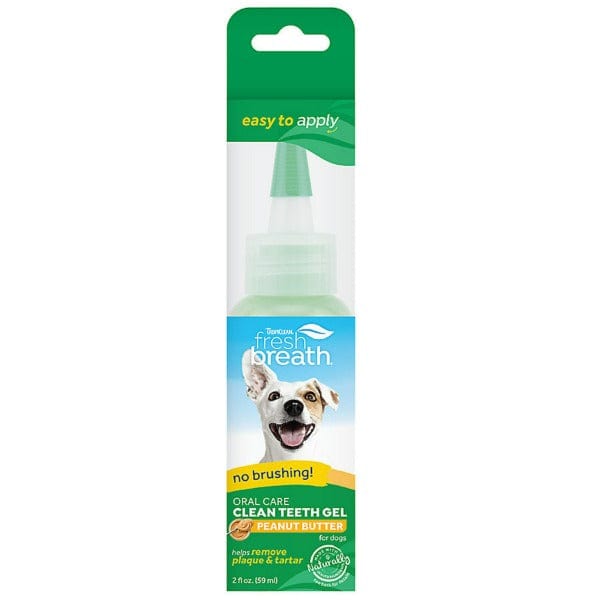 Tropiclean Tropiclean Fresh Breath Clean Teeth Oral Care Gel for Dogs; Peanut Butter