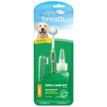 Tropiclean Tropiclean Fresh Breath Oral Care Kit For Dogs; Large Dogs