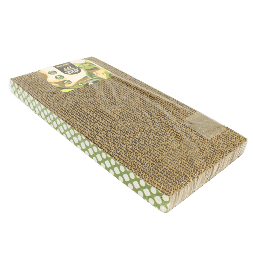 Tzumi Brilliance Rectangle Cardboard Cat Scratcher