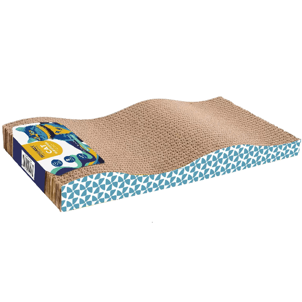 Tzumi Brilliance Top Wave Cardboard Cat Scratchers