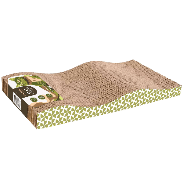 Tzumi Brilliance Top Wave Cardboard Cat Scratchers