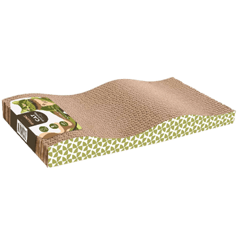 Tzumi Brilliance Top Wave Cardboard Cat Scratchers