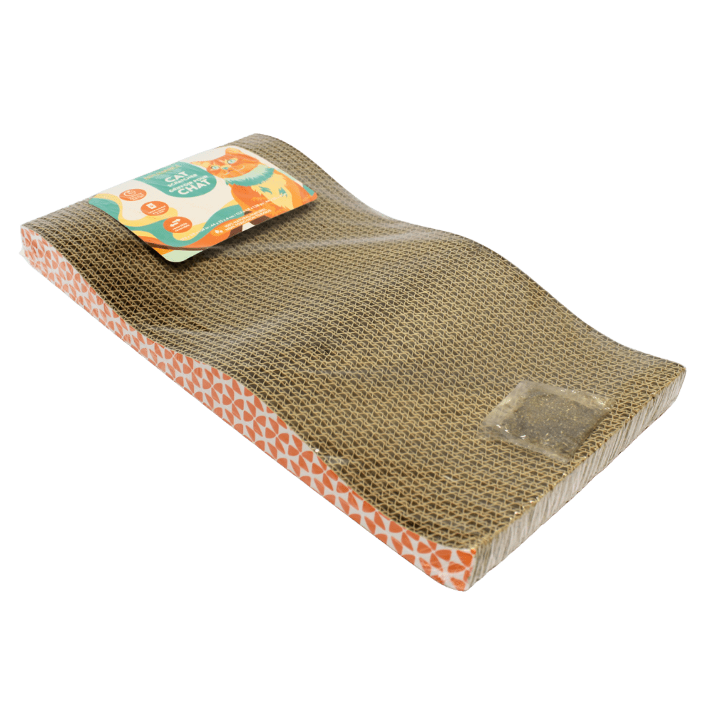 Tzumi Brilliance Top Wave Cardboard Cat Scratchers