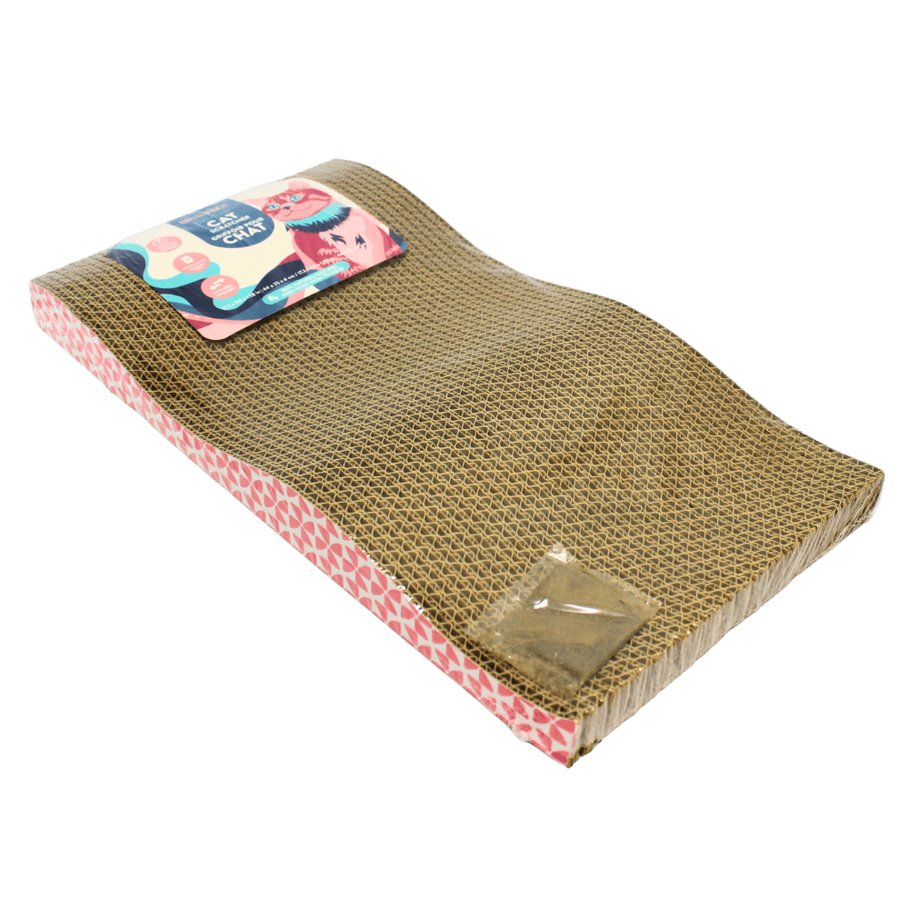 Tzumi Brilliance Top Wave Cardboard Cat Scratchers