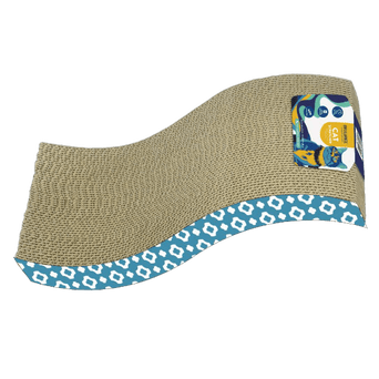 Tzumi Brilliance Wave Cardboard Cat Scratchers