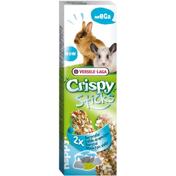 Versele Laga Versele-Laga Crispy Megasticks for Rabbits-Chinchillas "Mountain Valley" Flavour