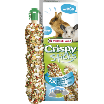 Versele Laga Versele-Laga Crispy Megasticks for Rabbits-Chinchillas "Mountain Valley" Flavour