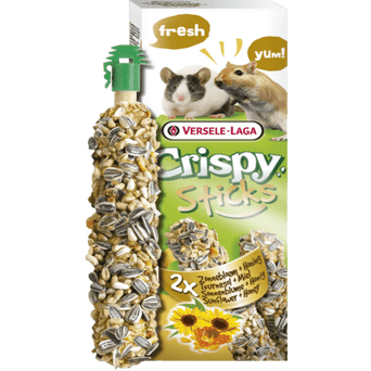 Versele Laga Versele-Laga Crispy Sticks for Gerbils-Mice Sunflower & Honey Flavour