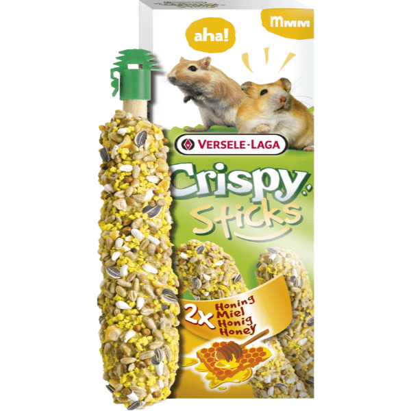 Versele Laga Versele-Laga Crispy Sticks Hamsters-Gerbils Honey Flavour