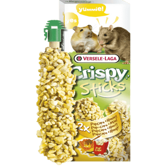 Versele Laga Versele-Laga Crispy Sticks Hamsters-Rats Popcorn & Honey Flavour