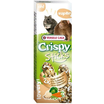 Versele Laga Versele-Laga Crispy Sticks Hamsters-Rats Rice & Vegetables Flavour