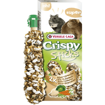 Versele Laga Versele-Laga Crispy Sticks Hamsters-Rats Rice & Vegetables Flavour