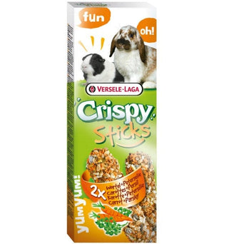 Versele Laga Versele-Laga Crispy Sticks Rabbits-Guinea Pigs Carrot & Parsley Flavour