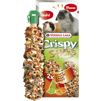 Versele Laga Versele-Laga Crispy Sticks Rabbits-Guinea Pigs Fruit Flavour