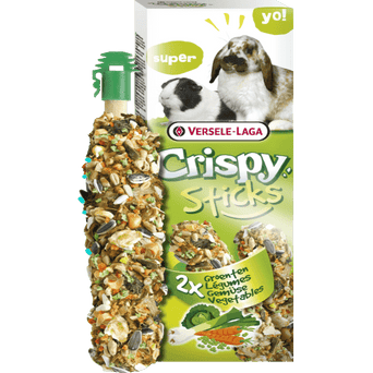 Versele Laga Versele-Laga Crispy Sticks Rabbits-Guinea Pigs Vegetable Flavour
