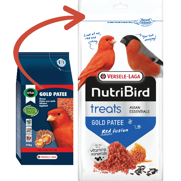 Versele Laga Versele-Laga NutriBird Treats Gold Patte Red Fusion