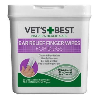 Vet's Best Vet's Best Ear Relief Finger Wipes