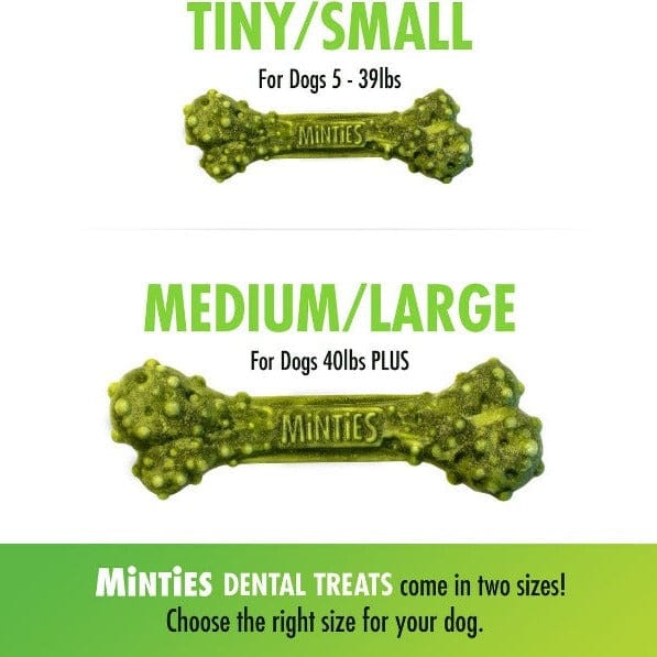 VetIQ Minties Medium/Large Dental Bones for Dogs