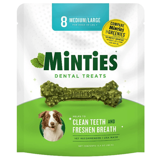 VetIQ Minties Medium/Large Dental Bones for Dogs