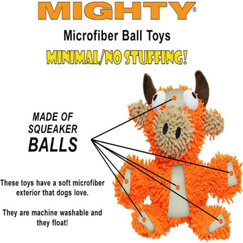 VIP Products Mighty Micro Ball Medium Giraffe Dog Toy