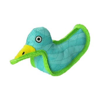 VIP Products Tuffy DuraForce Blue Duck Plush Dog Toy