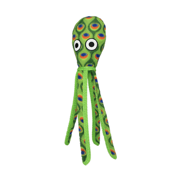 VIP Products Tuffy Ocean Green Squid Dog Toy