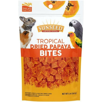Vitakraft Sun Seed, Inc Sunseed Tropical Dried Papaya Bites