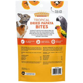 Vitakraft Sun Seed, Inc Sunseed Tropical Dried Papaya Bites