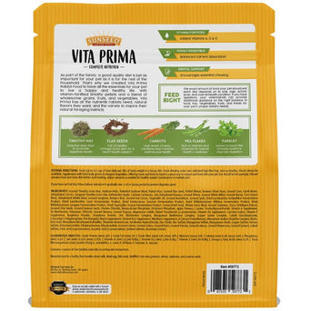 Vitakraft Sun Seed, Inc Sunseed Vita Prima Adult Rabbit Food