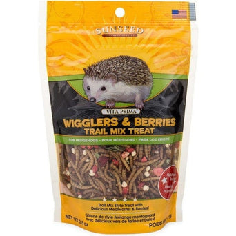 Vitakraft Sun Seed, Inc Sunseed Vita Prima Wigglers & Berries Treat for Hedgehogs