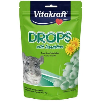 Vitakraft Sun Seed, Inc Vitakraft Dandelion Drops Chinchilla Treat