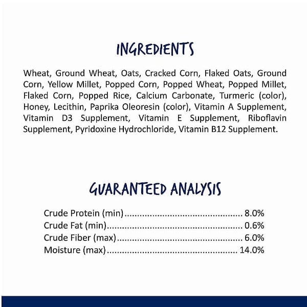Vitakraft Sun Seed, Inc Vitakraft Popped Grains & Honey Crunch Sticks for Guinea Pigs