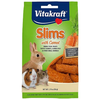 Vitakraft Sun Seed, Inc Vitakraft Slims Carrot Nibble Stick Treats