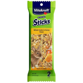 Vitakraft Sun Seed, Inc Vitakraft Whole Grains & Honey Crunch Sticks for Rabbits