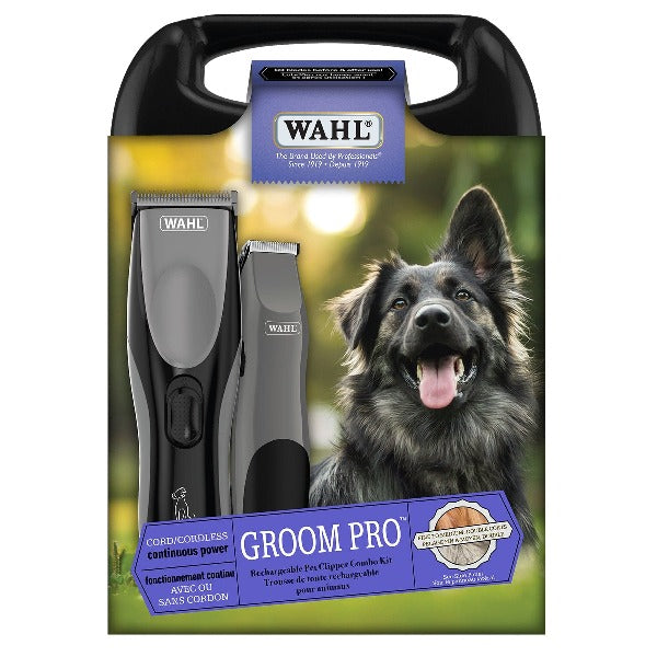 Wahl Groom Pro Rechargeable Pet Clipper Combo Kit – Petland Canada