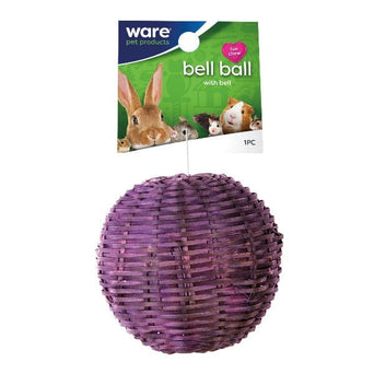 WARE Ware Bell Ball Toy for Small Pets